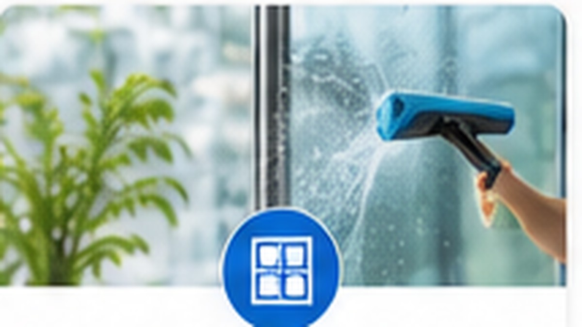 Professional glass cleaning service